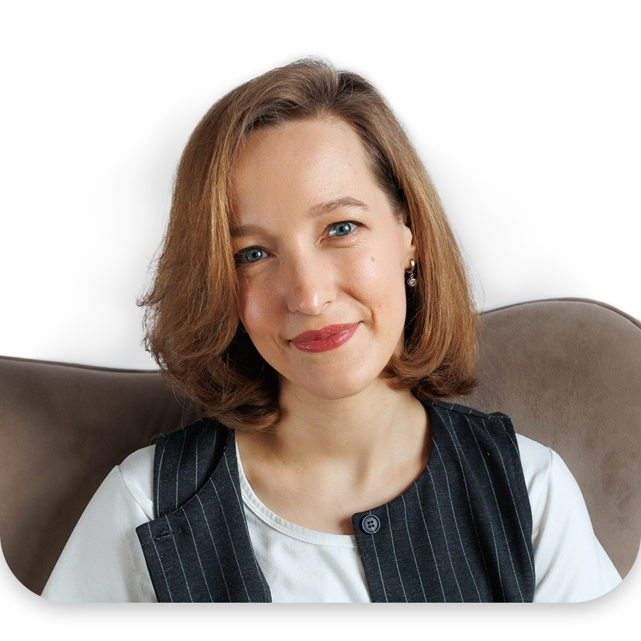Katerina Kazanovska. Latviešu valodas lasītprasmju multimodālās mācību metodikas “Burtu Takas” līdzautore.